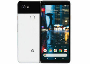 Google Pixel 2 XL Black & White Cellphone 64 GB Verizon Wireless Smartphone