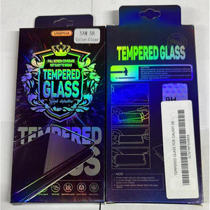Pack of 2 Tempered Glass Screen Protector Compatible with Samsung Galaxy S8