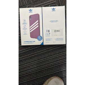 Adidas Back case for iPhone X, Drop Protection, D Purple