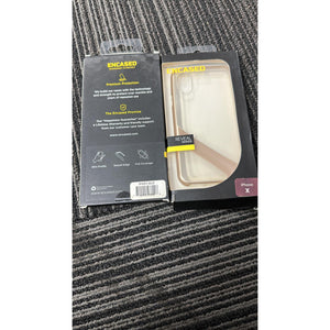 Encased Reveal Series Back case for iPhone X, Gold