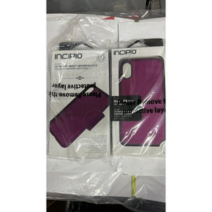 Incipio Phone Back Case for Apple iPhone X, Purple, Drop Tested