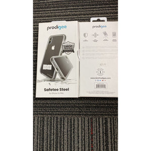 Prodigee Safetee Steel Series Phone Case for iPhone XS Max, Dual Protection
