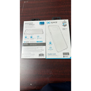 Speck Presidio Clear Series Phone back Case for Samsung Galaxy S8+, Clear