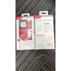 Entronix Back case for iPhone 13 Pro, Red Leather, Designed for Protection