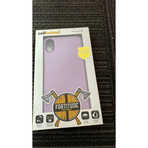 Cellhelmet Fortitude Pro Series Phone Case for iPhone XS Max, Purple Color