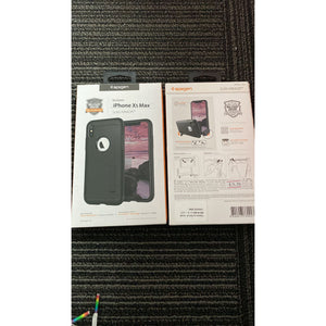 SpiGen SlimArmor Series Phone Case for iPhone XS Max, Dual Layer Protection