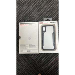 Verizon Back case for iPhone X, White & Black