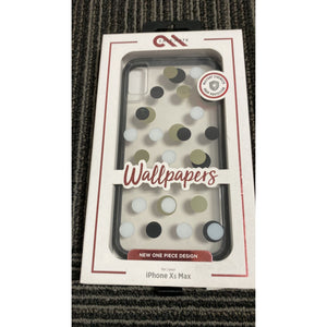 ClassMate Wallpapers Series Phone Case for iPhone XS Max, Clear with Print