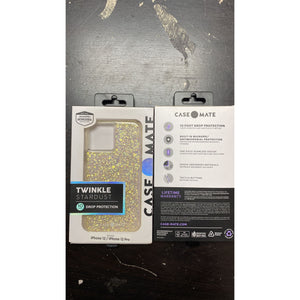 CaseMate Twinkle Stardust Back case for iPhone 12
